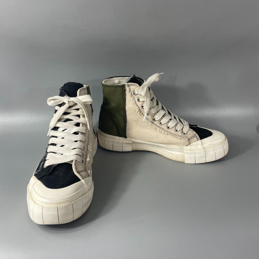 Good News Palm Sneakers - Black/Oatmeal/Khaki, Size 39